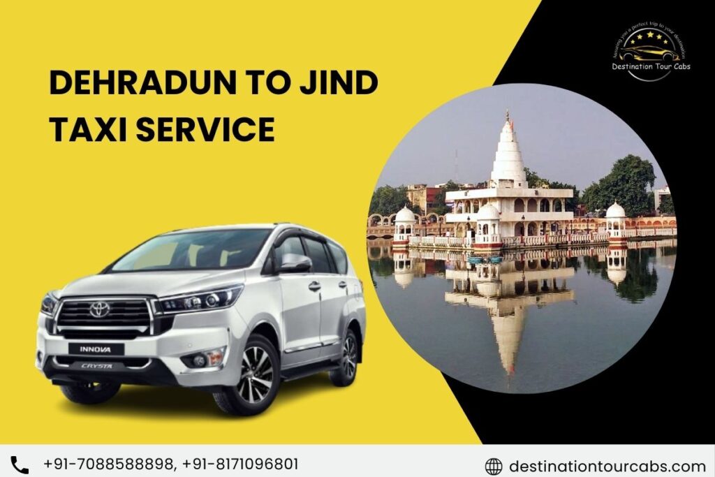 Dehradun to Jind Taxi Service