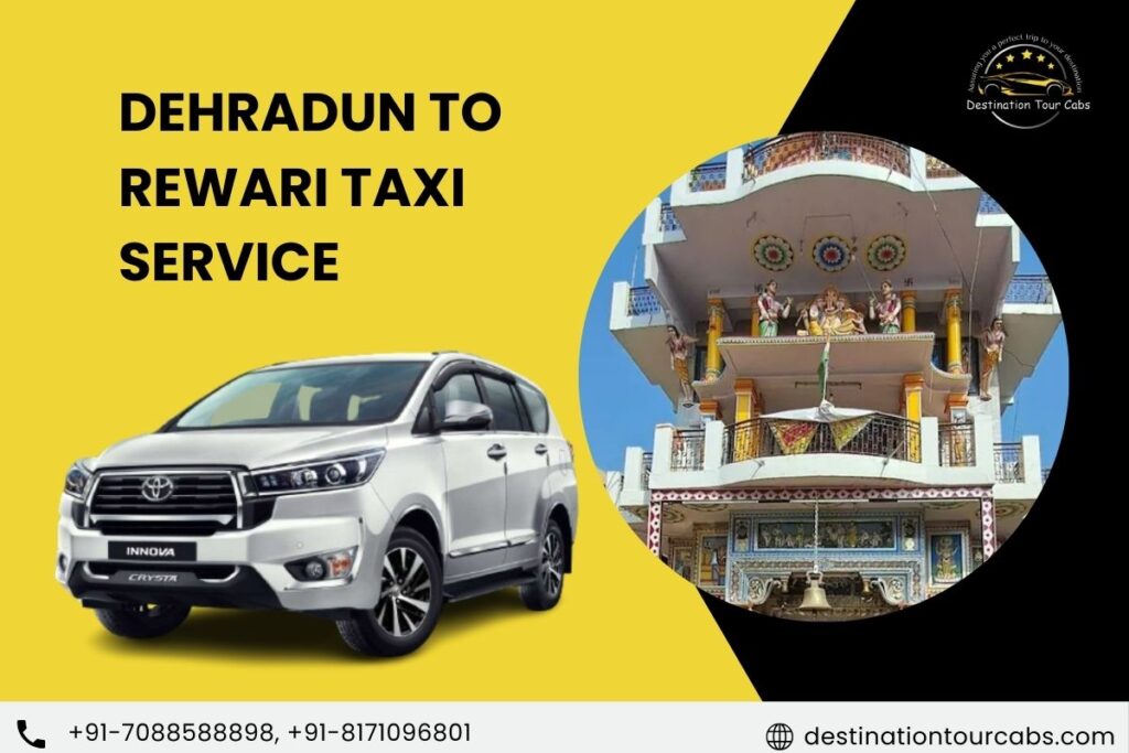 Dehradun to Rewari Taxi Service