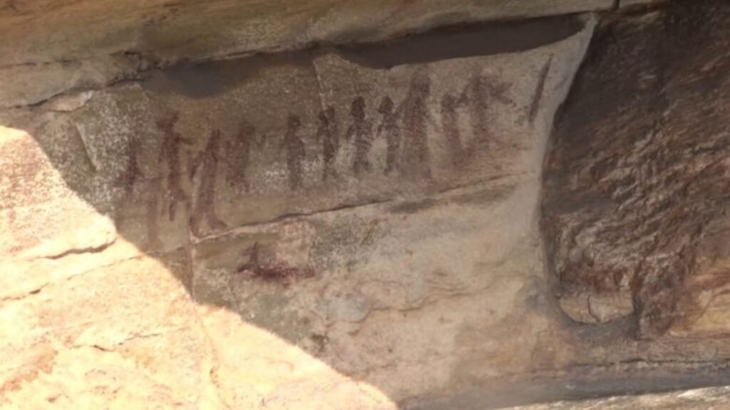 Pre-historic rock paintings found in Berinag sub-division of Pithoragarh in Uttarakhand