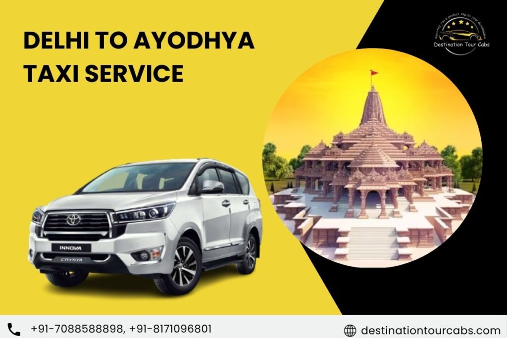 Delhi to Ayodhya Taxi Service