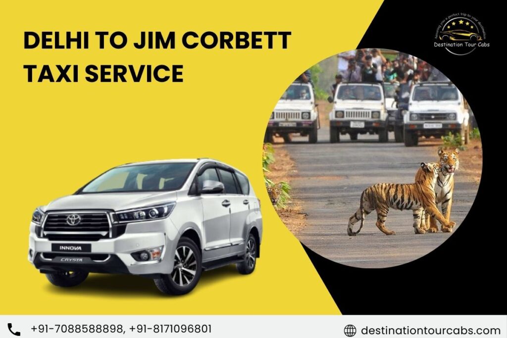 Delhi to Jim Corbett Taxi Service