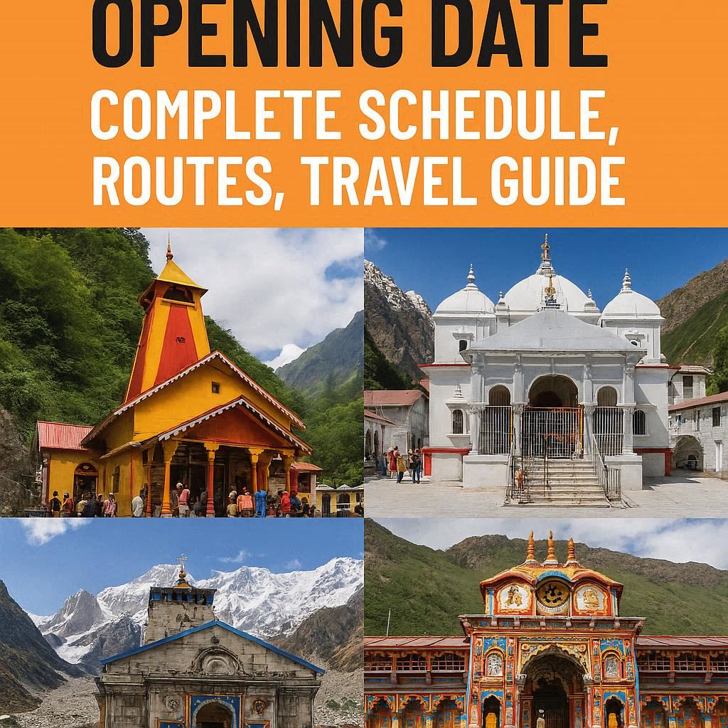 Char Dham Yatra 2026 Opening Date complete temple guide